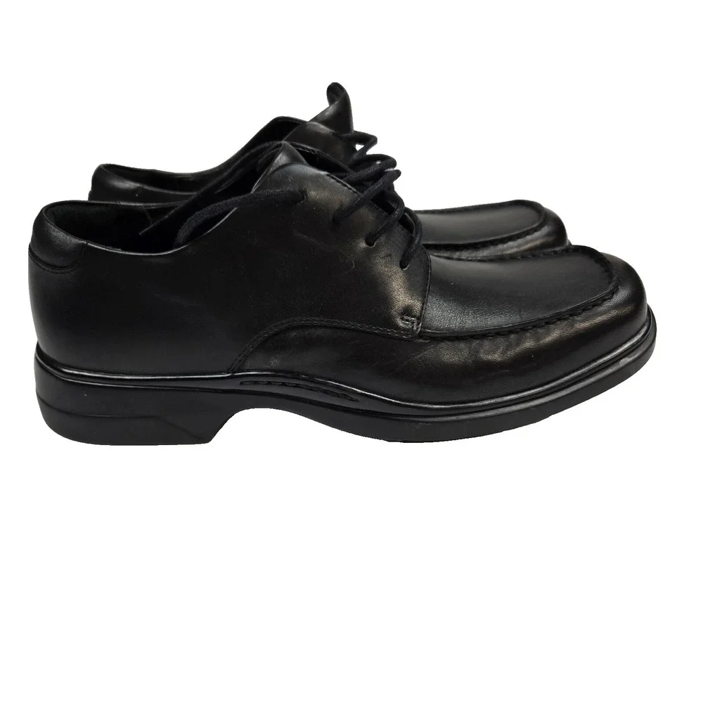 Easy Spirit Leather Black Comfort Oxford Lace Up Shoe Sneakers Size 11 Mens‎